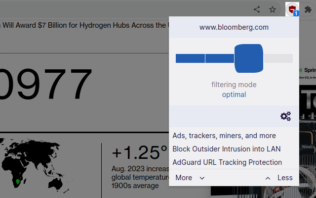 uBlock Origin screenshot