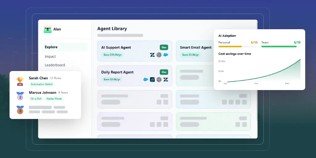 Activepieces workflow interface