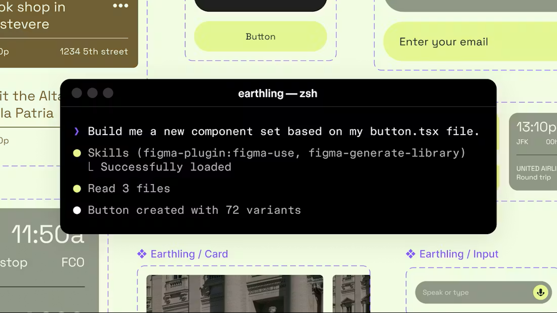 Figma for Agents screenshot