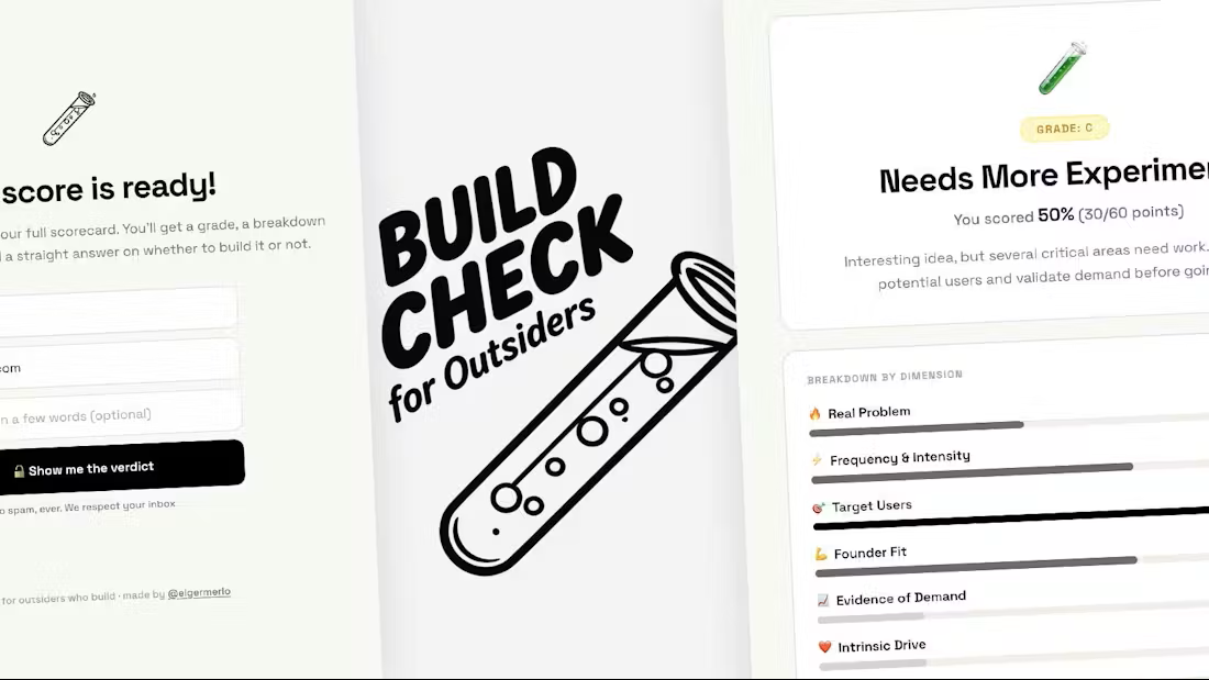 Build Check screenshot