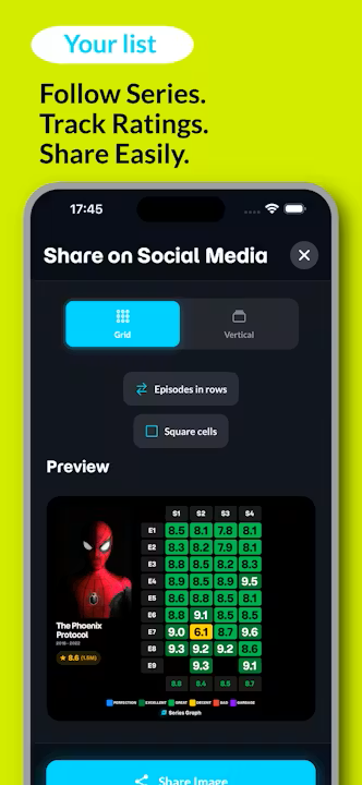 Series Graph screenshot