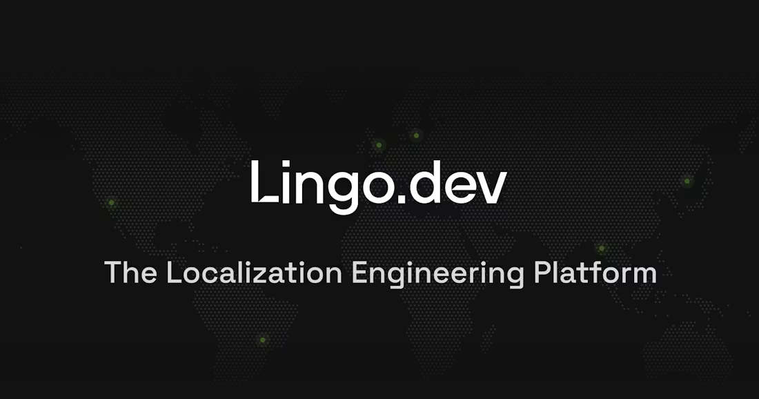 Lingo.dev screenshot