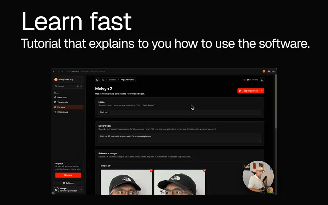 Thumbfa.st screenshot