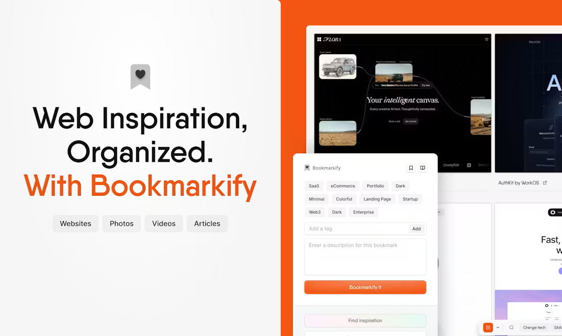 Bookmarkify screenshot