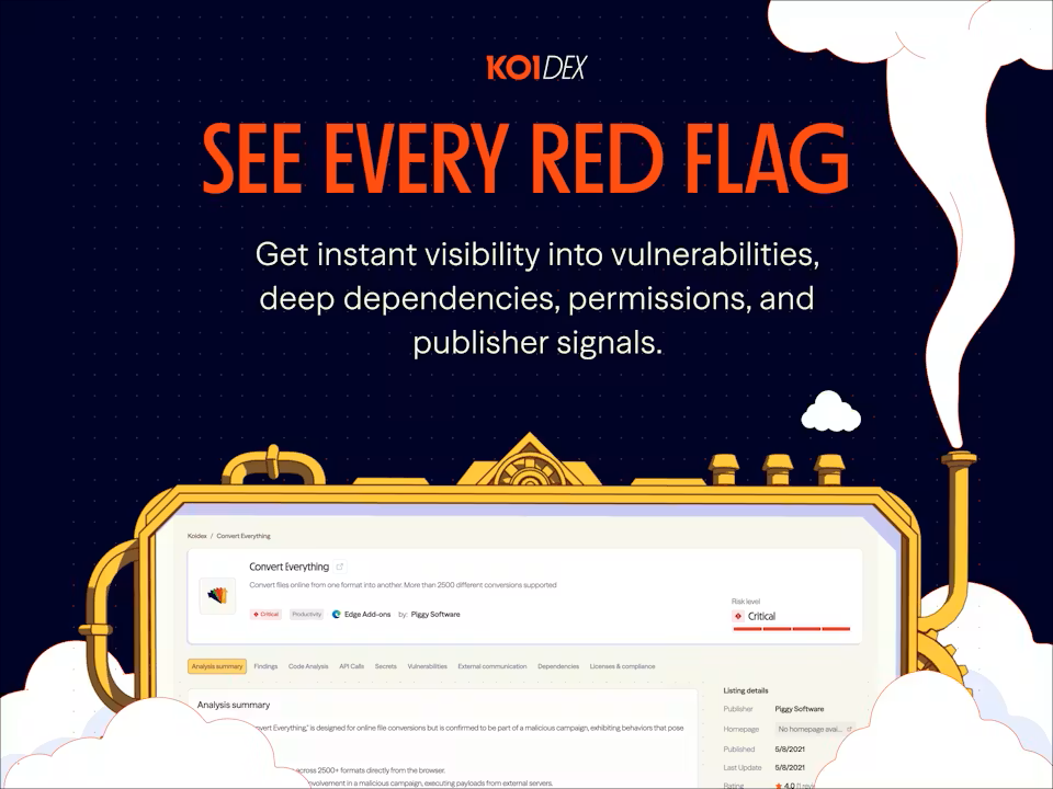 Koidex screenshot