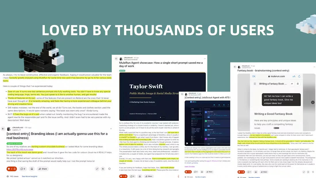 MuleRun screenshot