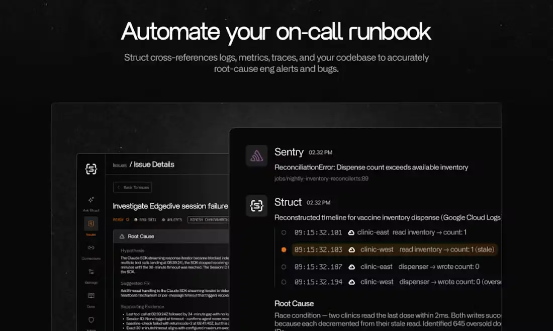 Struct screenshot