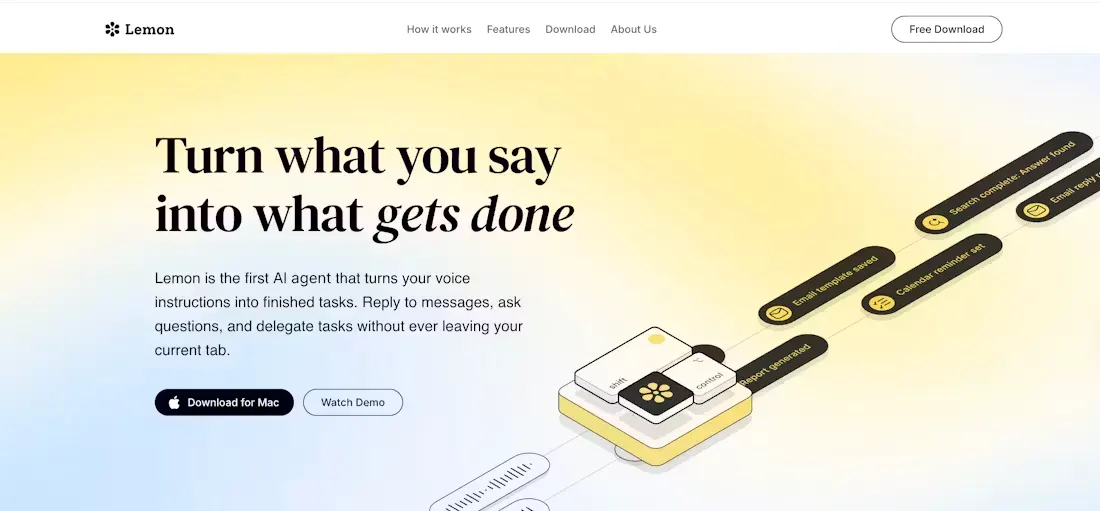 Lemon screenshot