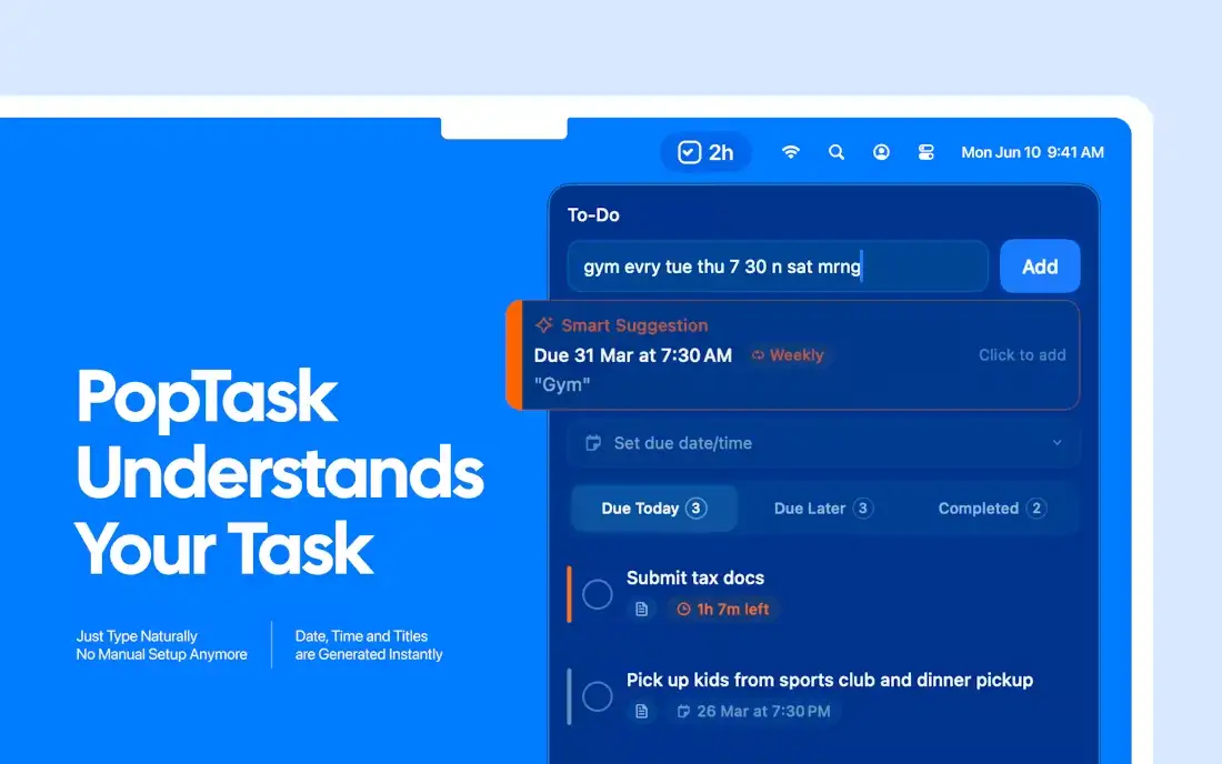 PopTask screenshot