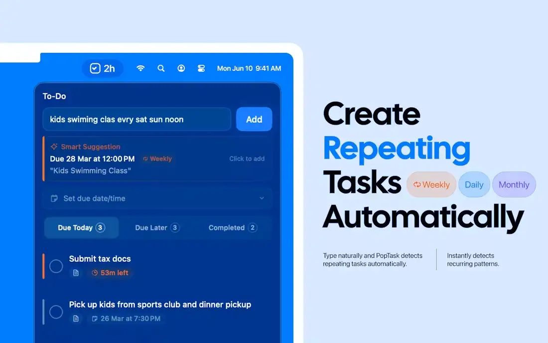 PopTask screenshot