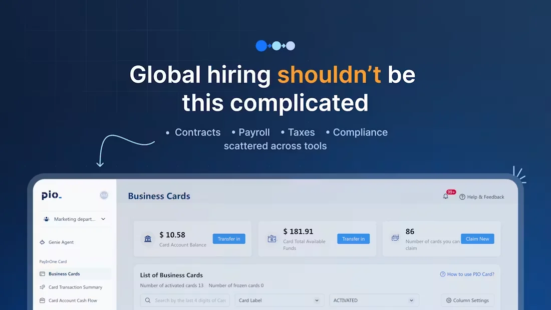 PIO screenshot