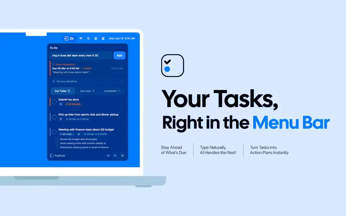 PopTask screenshot