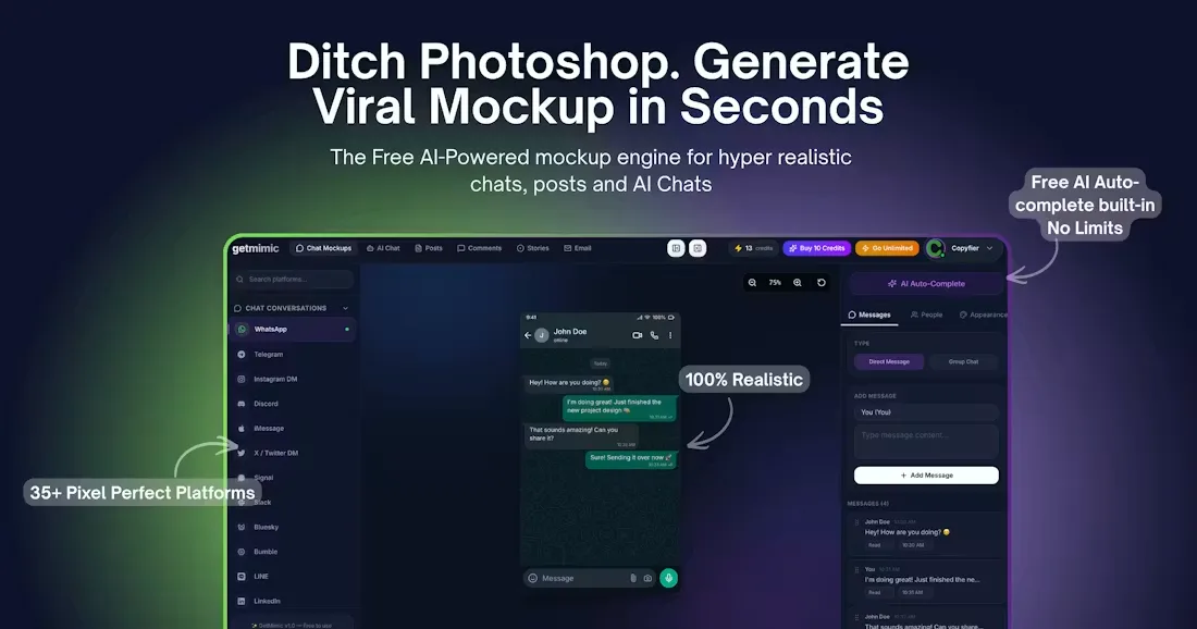 GetMimic screenshot