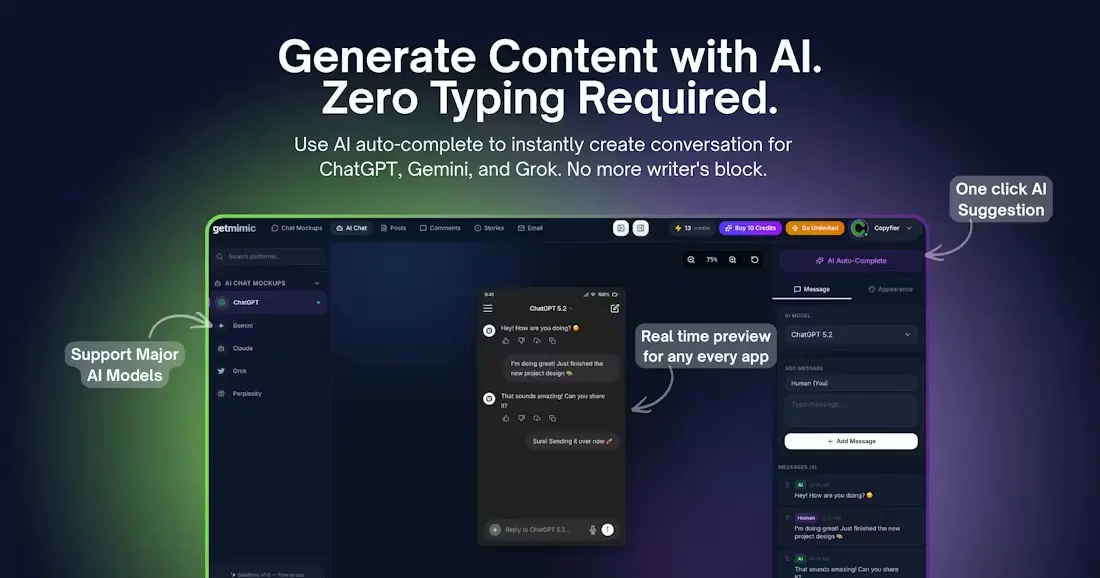 GetMimic screenshot