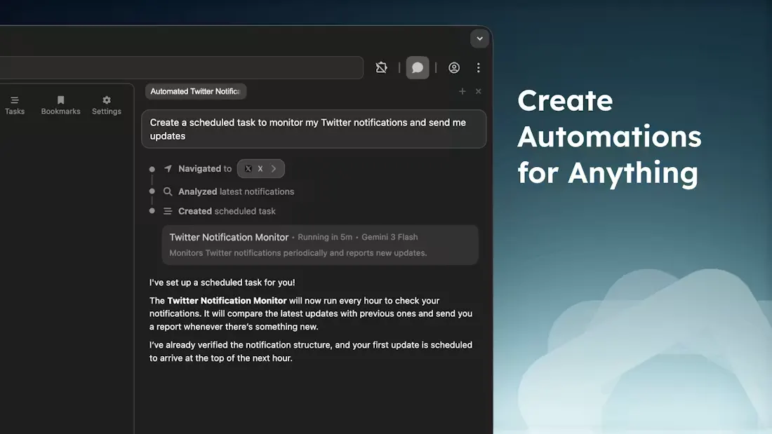 Aera Browser screenshot
