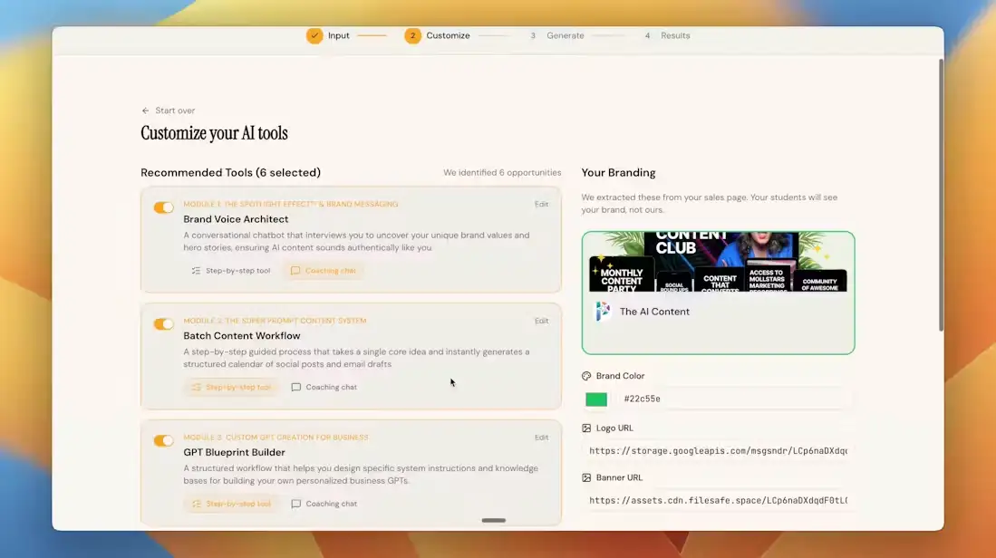 Coursekit screenshot
