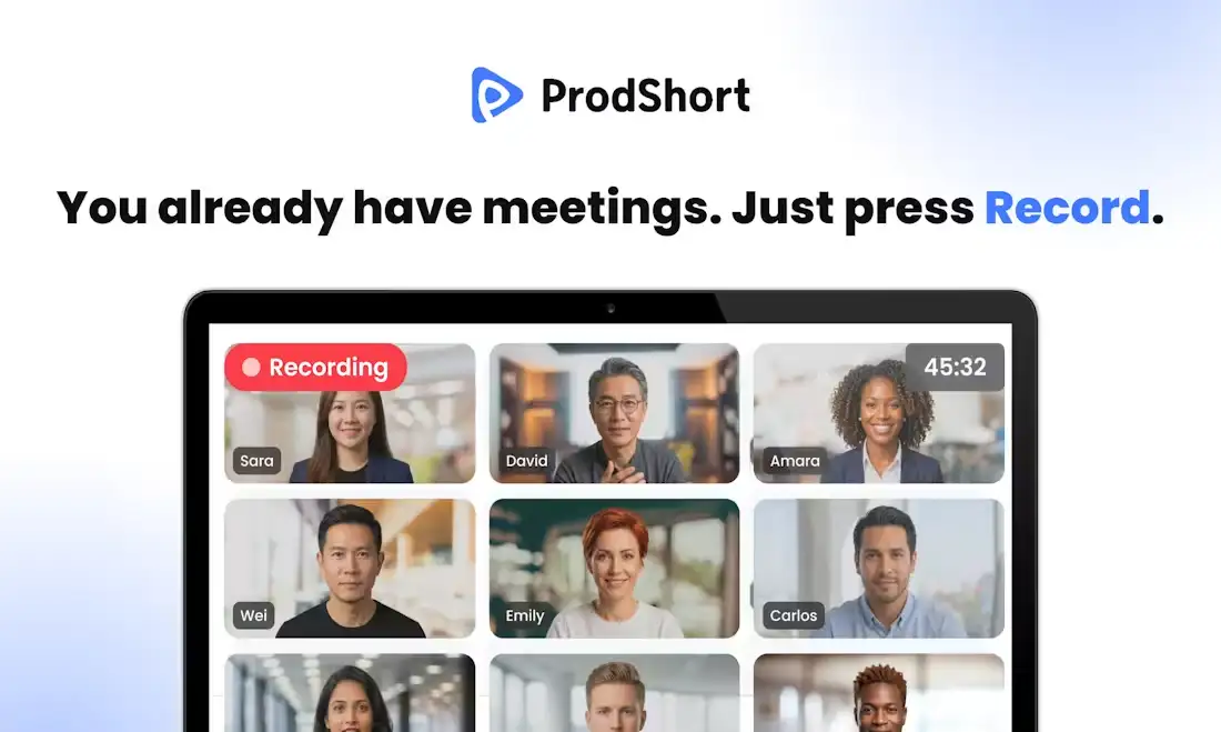 ProdShort screenshot