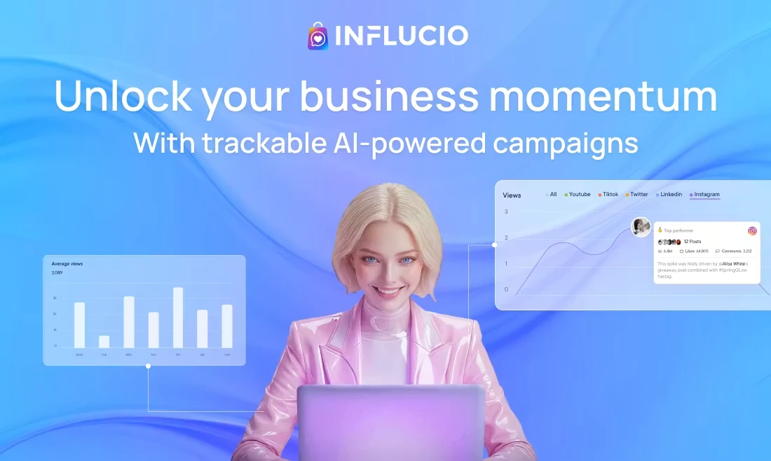 Influcio screenshot