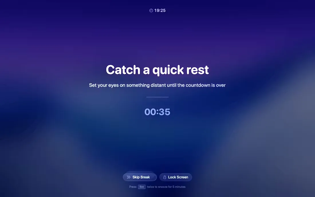 LookAway screenshot