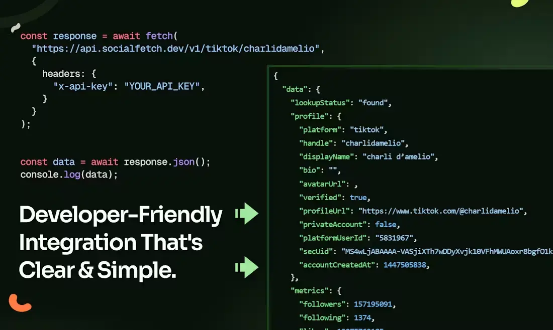 Social Fetch screenshot