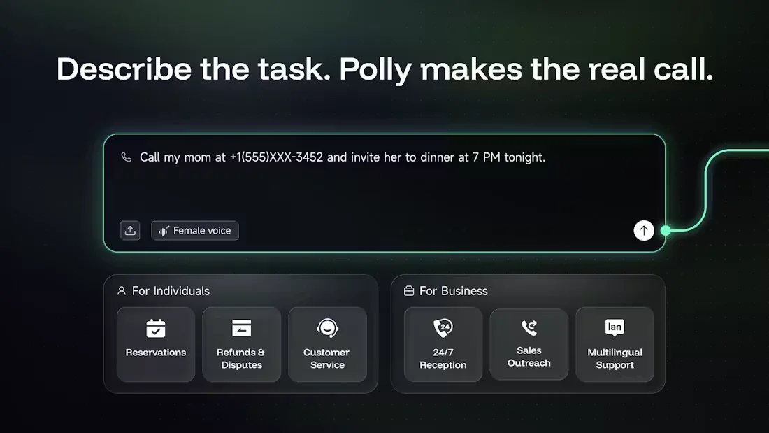PollyReach screenshot