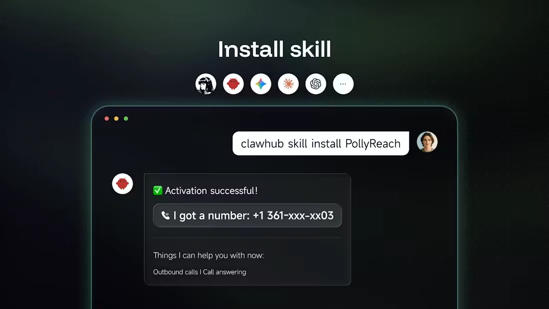 PollyReach screenshot