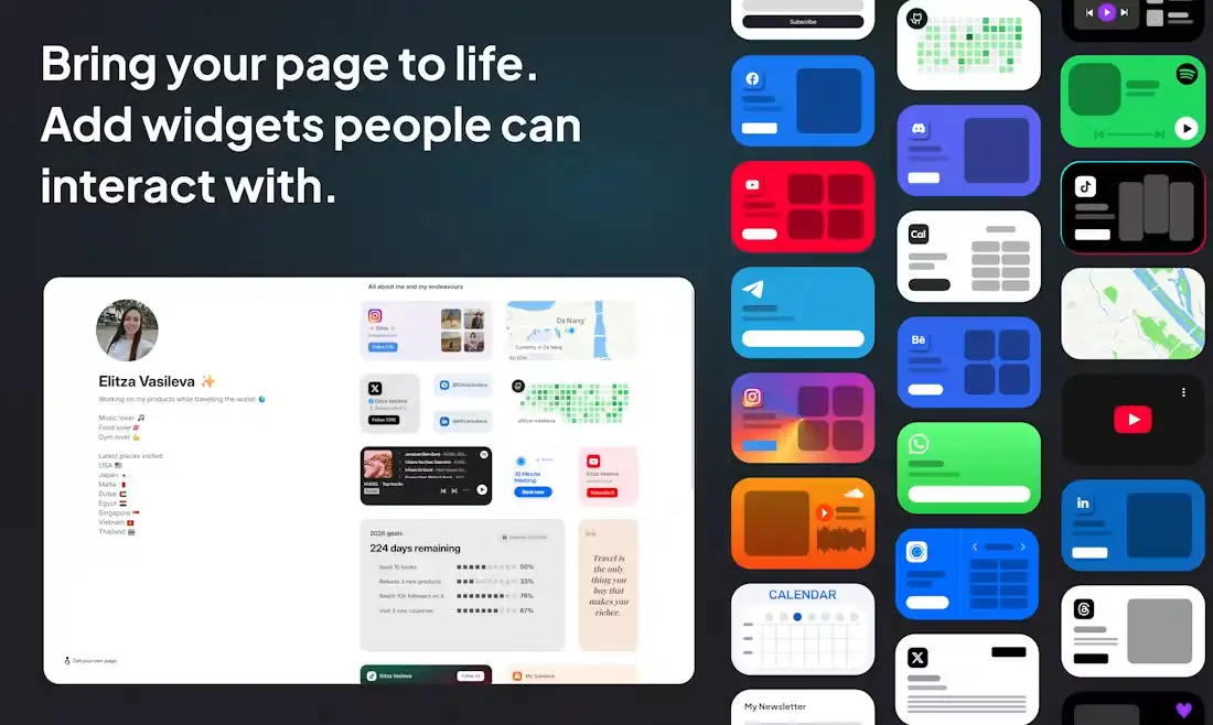 own.page screenshot