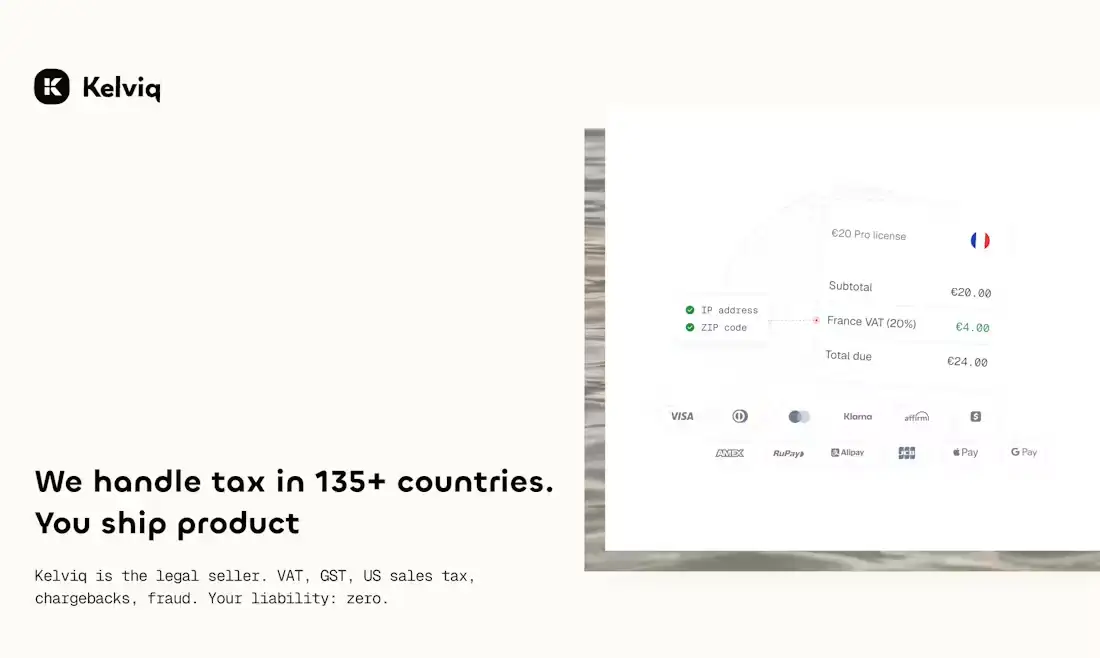 Kelviq screenshot