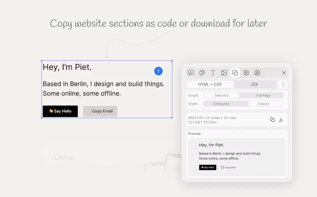 Qursor screenshot
