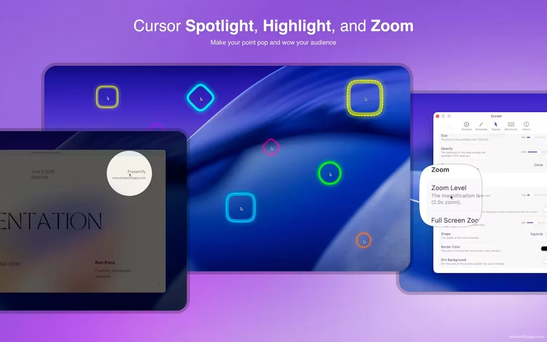 Presentify screenshot