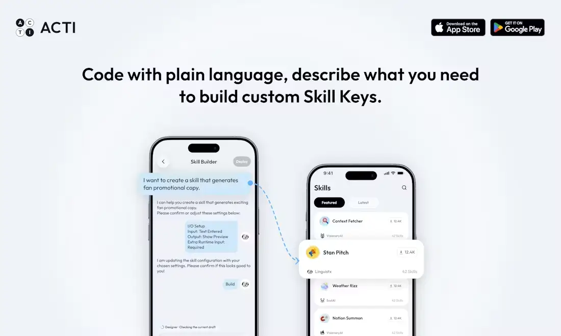 Acti screenshot