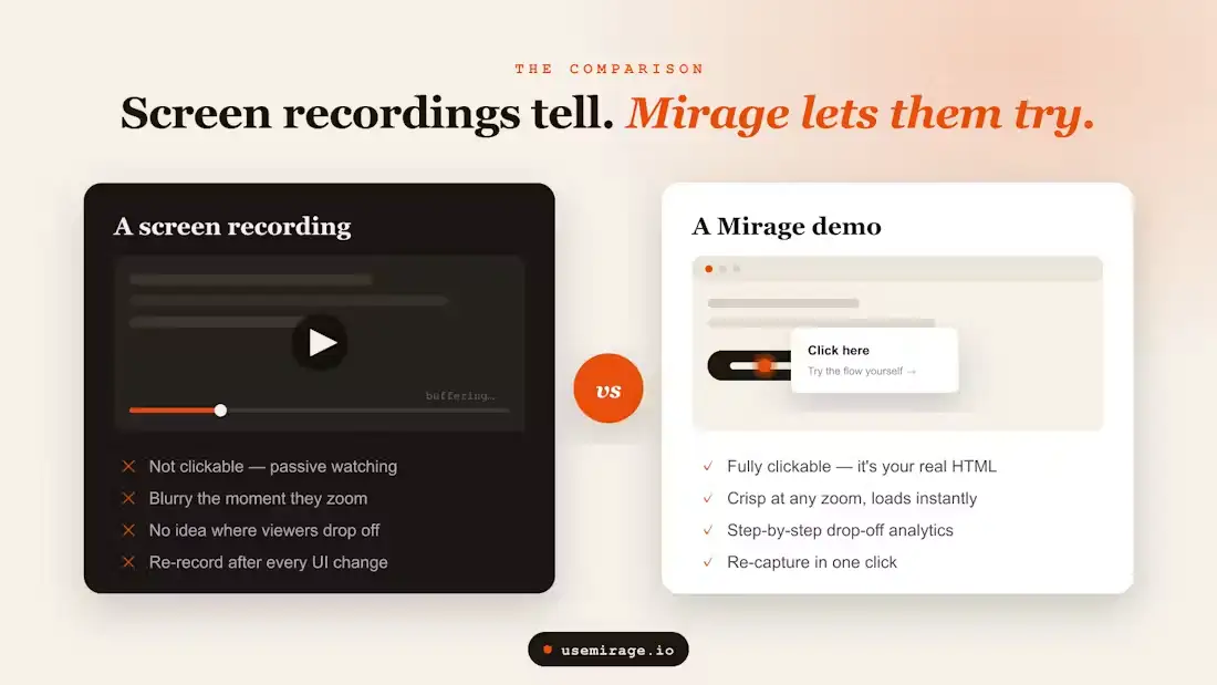 Mirage screenshot