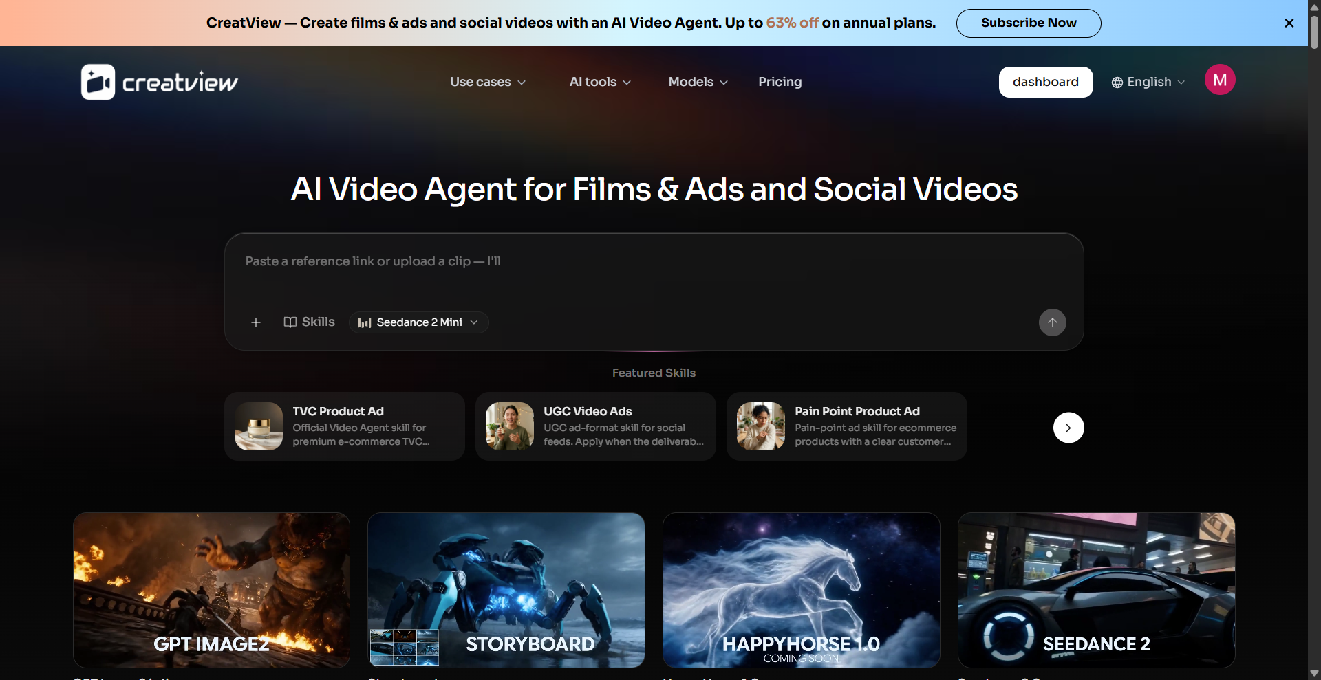 video transcriber screenshot